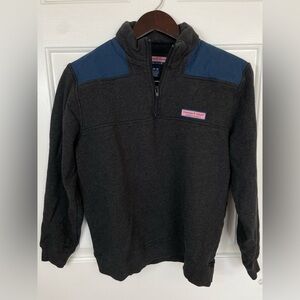 NWOT Vineyard Vines Shep 1/4 Zip Pullover Sweatshirt Boys Size Large